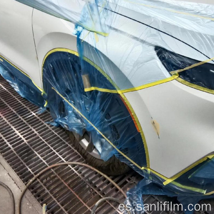 Opción de tamaño para la película protectora de pintura transformada